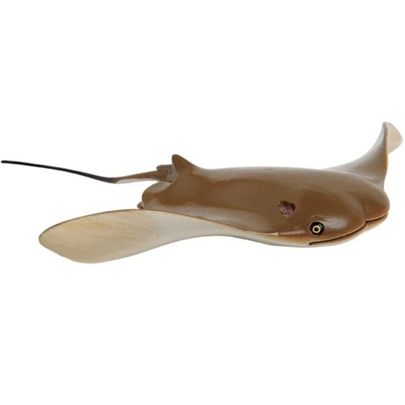 Cownose Ray Figure - Hand Painted & Collectible Ocean & Sea Life Toy Figurine - Picture 6 of 7